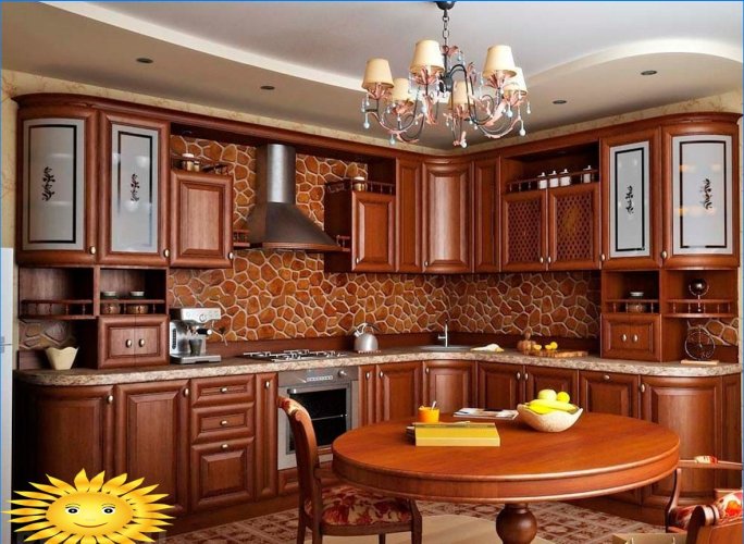 Kitchen in different interior styles: photo selection