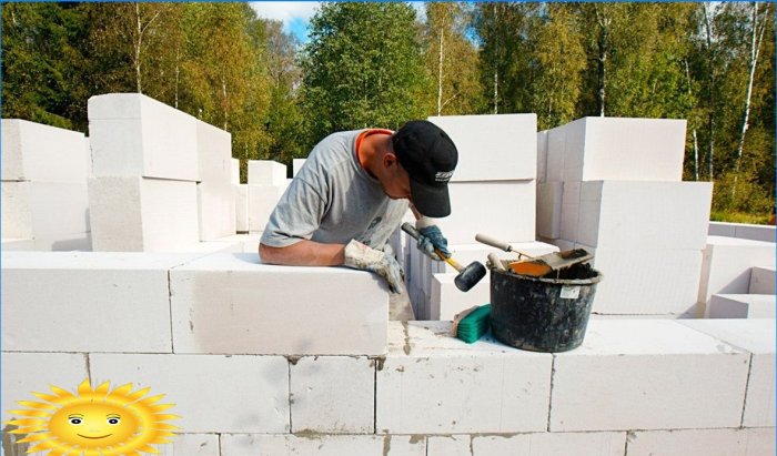 Masonry and reinforced masonry: how to fold the walls correctly