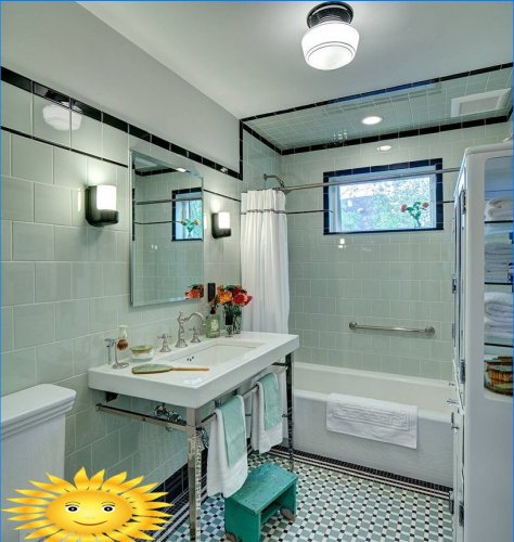 Mirror over the sink in the bathroom: pros and cons