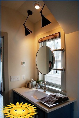 Mirror over the sink in the bathroom: pros and cons