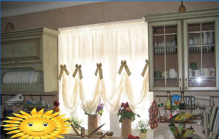Modern ideas for decorating curtains