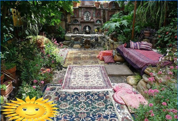 Moorish garden in landscape design - an oasis of peace and pleasure