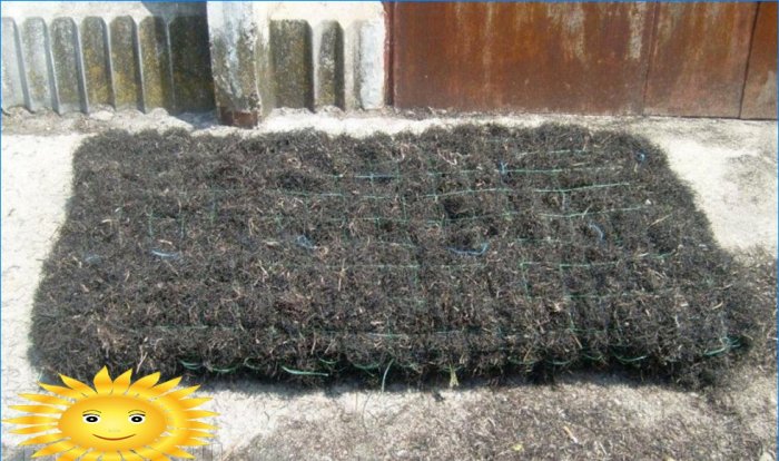 Seaweed mats