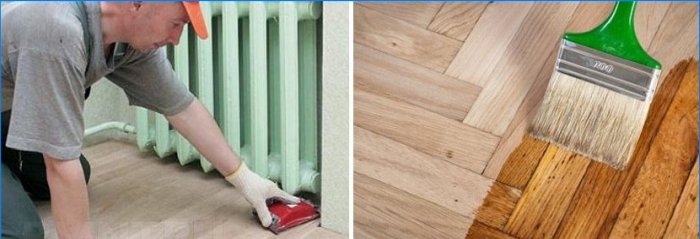 Parquet floors: do-it-yourself parquet repair and restoration