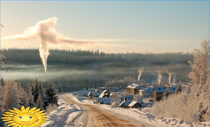 Photo collection: Russian winter in the village