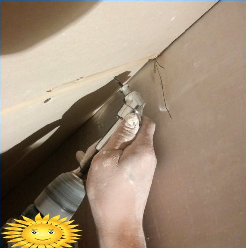 Plasterboard installation. How to sheathe inclined planes yourself
