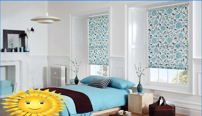 Roller blinds for plastic windows. Selection and installation