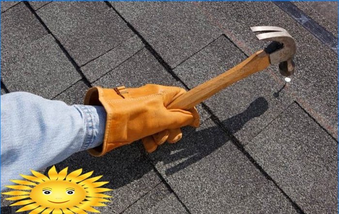 Roof leaks: causes and elimination of damage