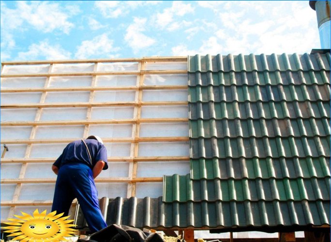 Roof waterproofing: materials