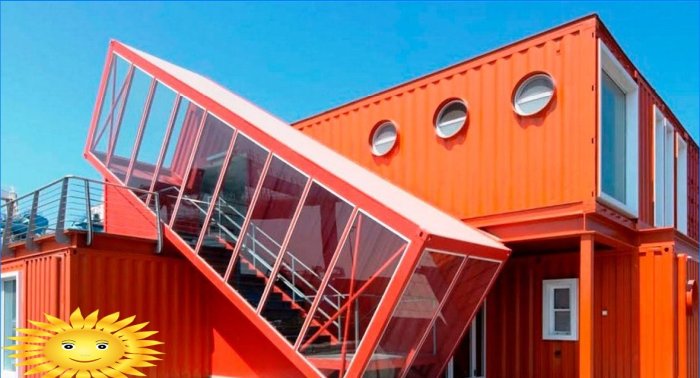 Shipping container houses - cargotecture