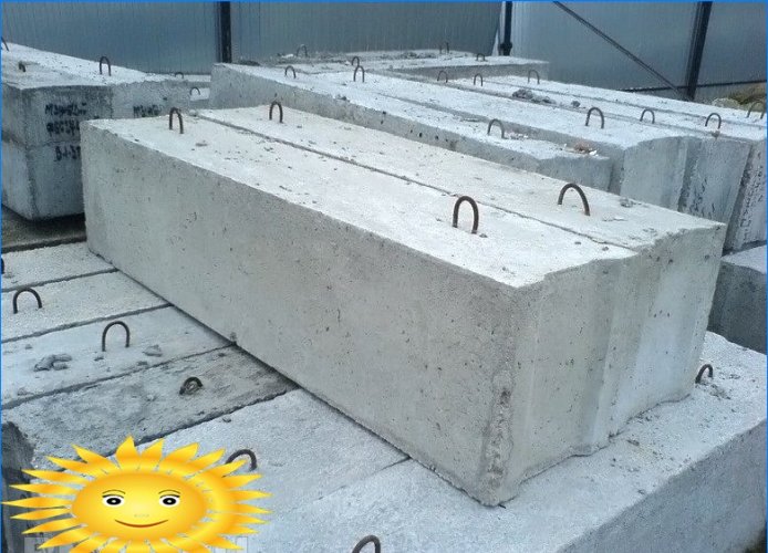 Strip foundation. Part 4: assembling concrete block structures