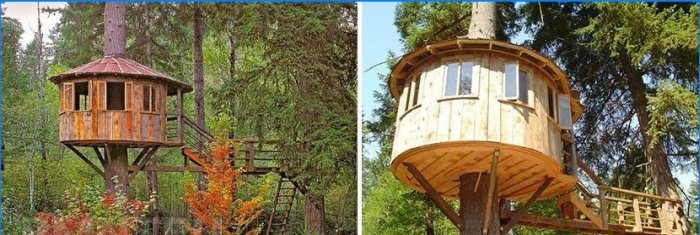 The best tree houses for children: photos and ideas