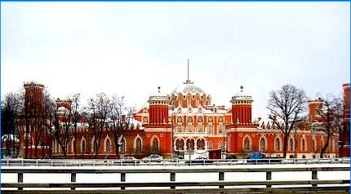 Petrovsky traveling palace in Moscow