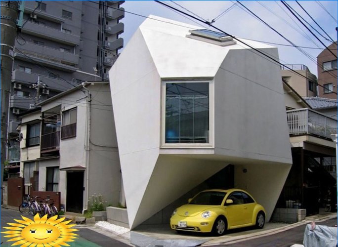 The smallest residential private houses