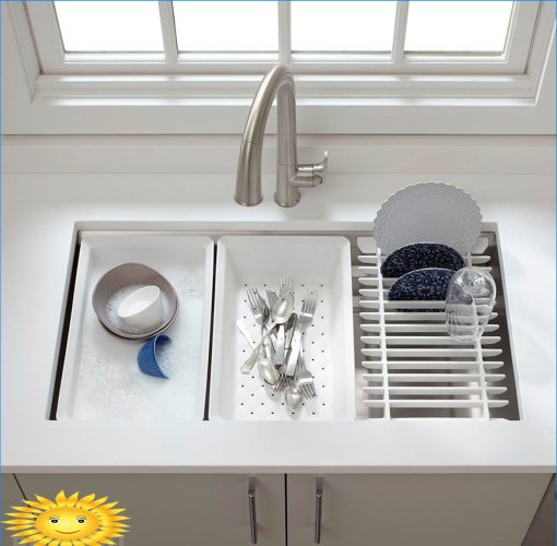 Useful additions for kitchen sinks