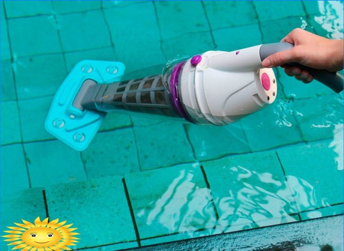 Vacuum cleaners for pools: types and selection criteria