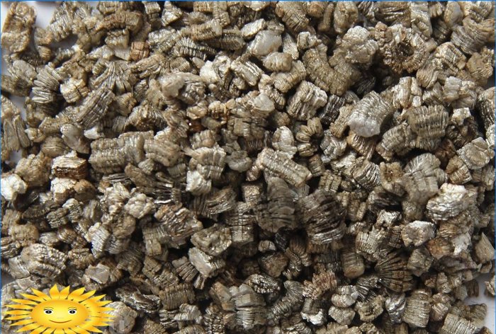 Expanded vermiculite