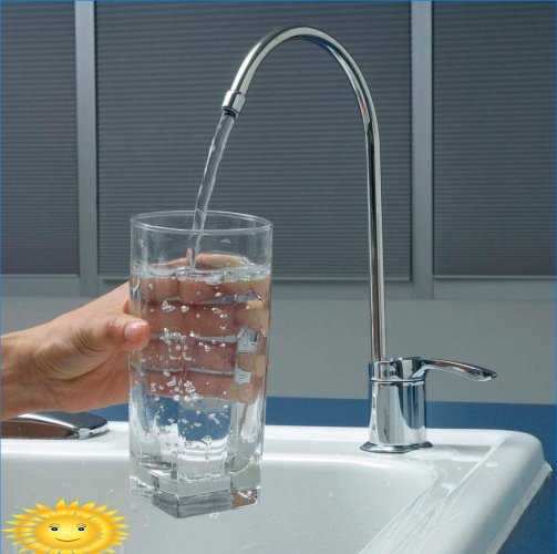 Water filtration systems for a private house