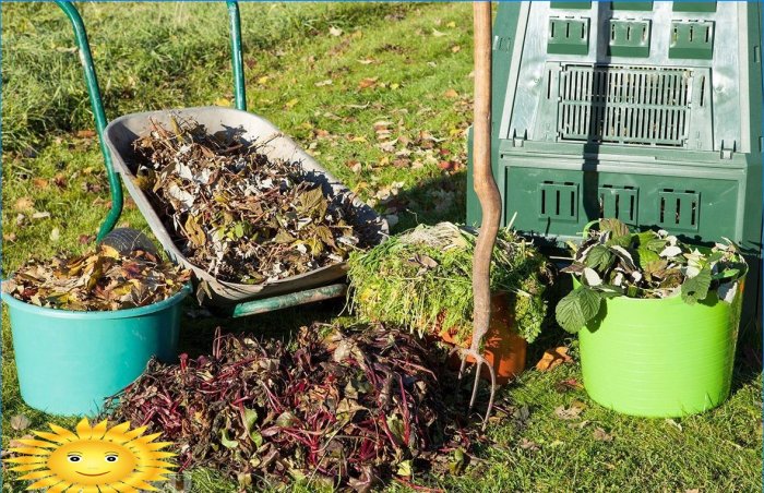 What can be put in a compost heap