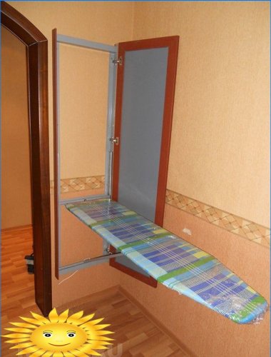 Where to hide your ironing board