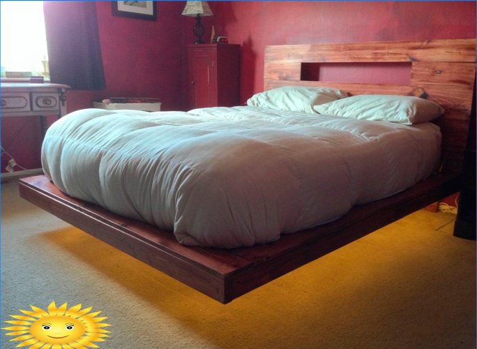 Ideas for creating a pallet bed