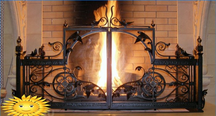 Fireplace shield