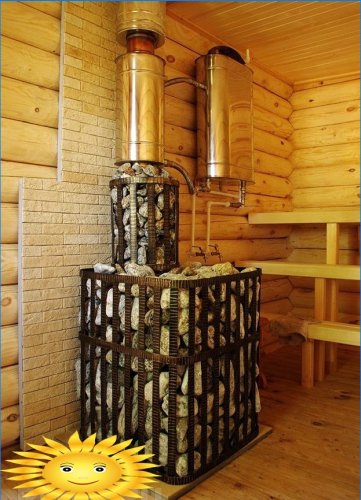 Choosing a grid for a sauna heater