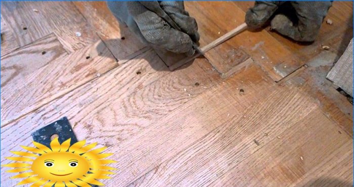 How to restore old parquet
