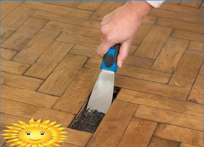 Do-it-yourself parquet replacement