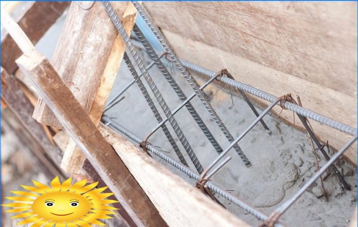 Everything you need to know about reinforced concrete or how to make reinforced concrete with your own hands