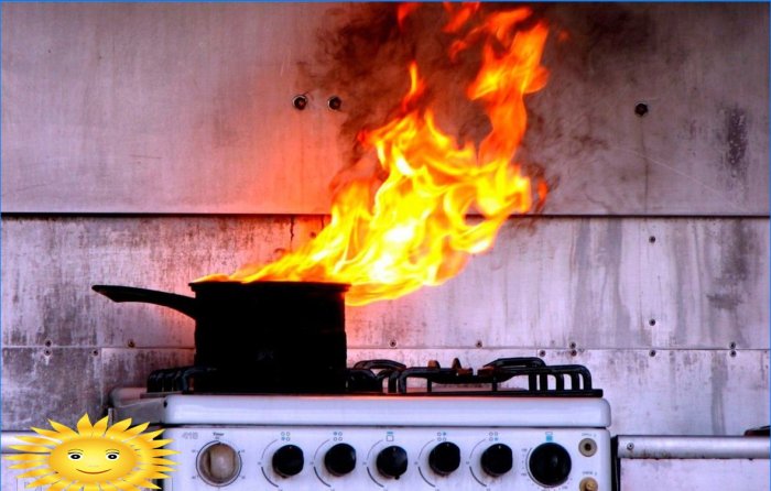 Gas stove in the house - how to ensure safety