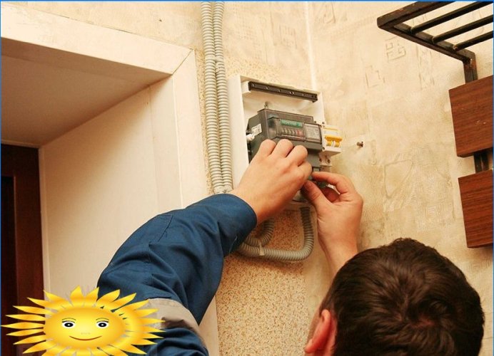 How to check the electricity meter