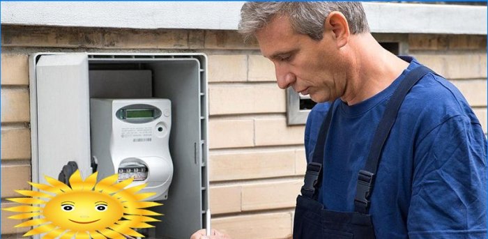 How to check the electricity meter
