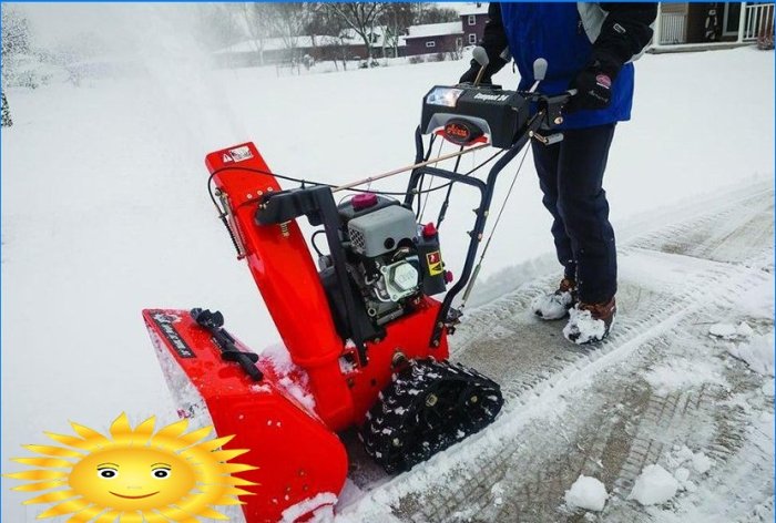 How to choose a snow blower for your home