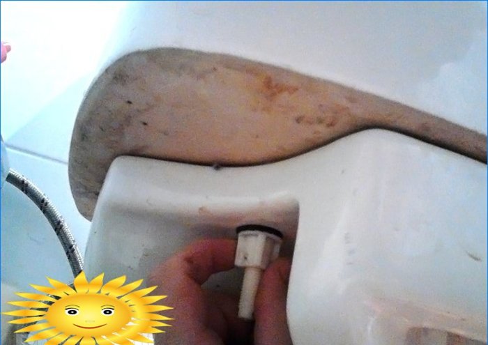 How to fix a toilet cistern yourself. detailed instructions