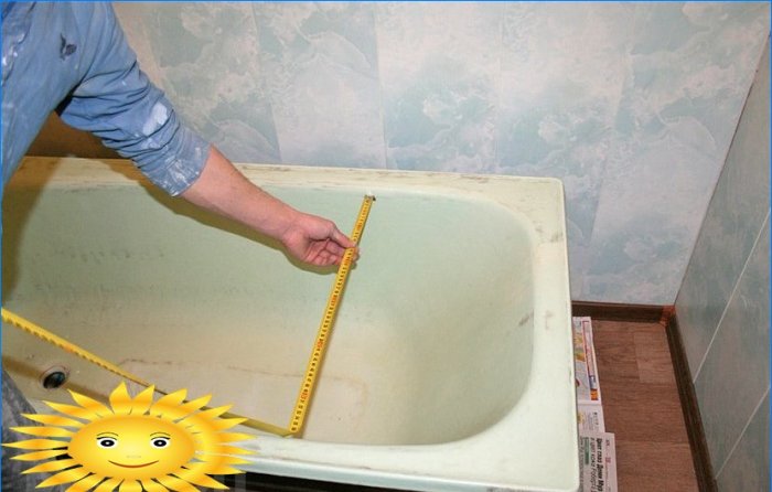 How to restore the enamel of an old bathtub