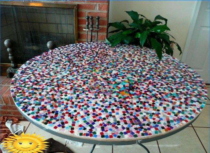 How to use mosaic for decoration and decoration