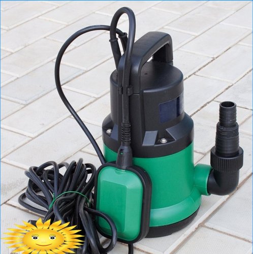 Review of submersible pumps for a country house