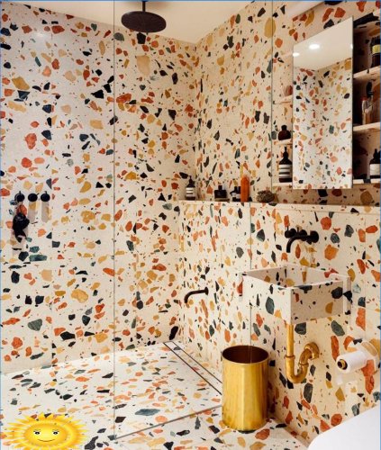 Terrazzo - an old technology in a & nbsp; modern interior