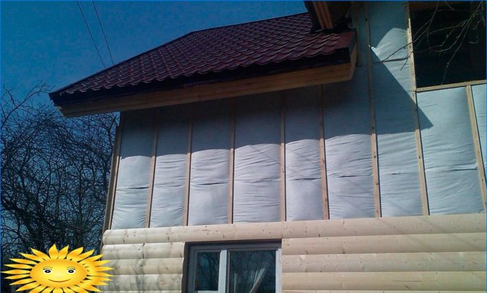Typical mistakes when insulating a wooden house