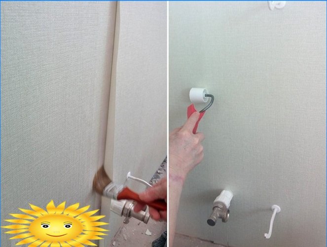 Secrets of pasting wallpaper - tips from the master