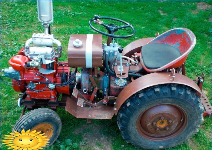 DIY mini tractor