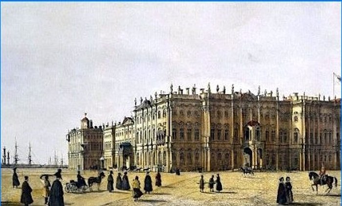 View of the Winter Palace from the Admiralty