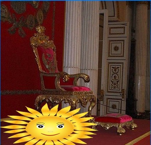 The Great Imperial Throne in the St. George Hall