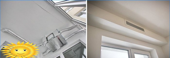 Installation of a ceiling recuperator in an apartment