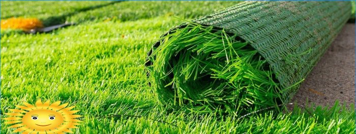 Artificial turf: use cases, laying rules