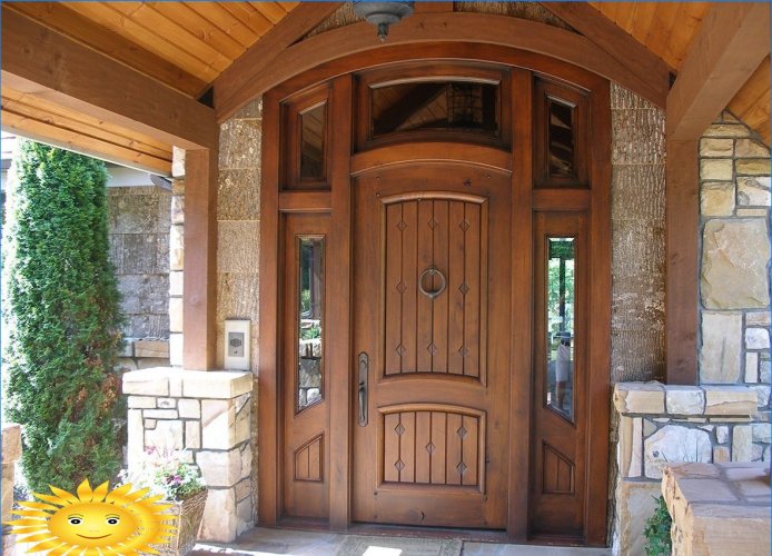 Beautiful entrance doors