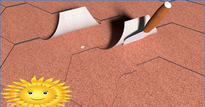 Bituminous tile roofing - operation, maintenance, repair