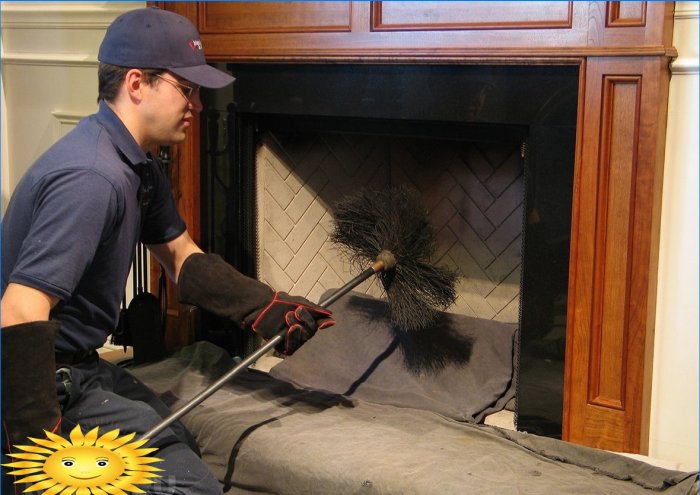 Chimney cleaning: how to clean the chimney from soot