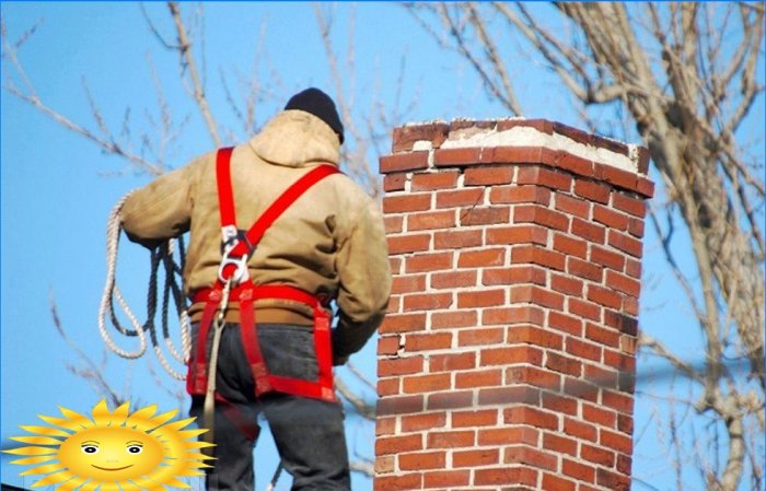 Chimney cleaning: how to clean the chimney from soot